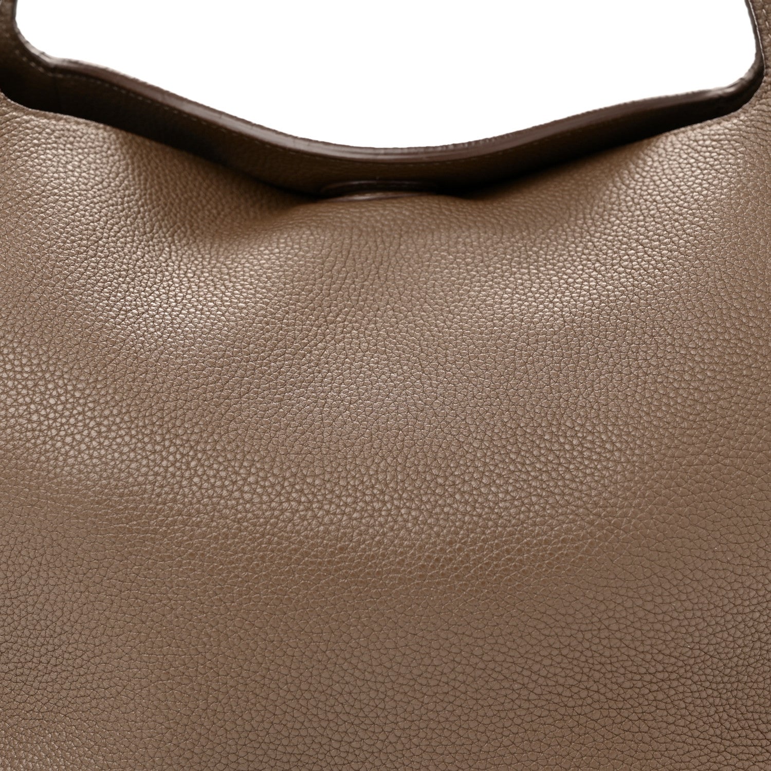 The Row Grained Calfskin Duplex Tote Taupe 8 of 13