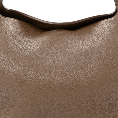 The Row Grained Calfskin Duplex Tote Taupe 8 of 13