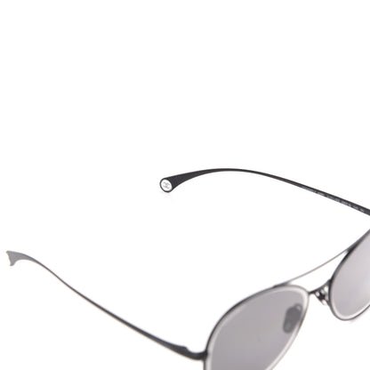 Chanel Metal Pilot Sunglasses 4260 Black 8 of 10