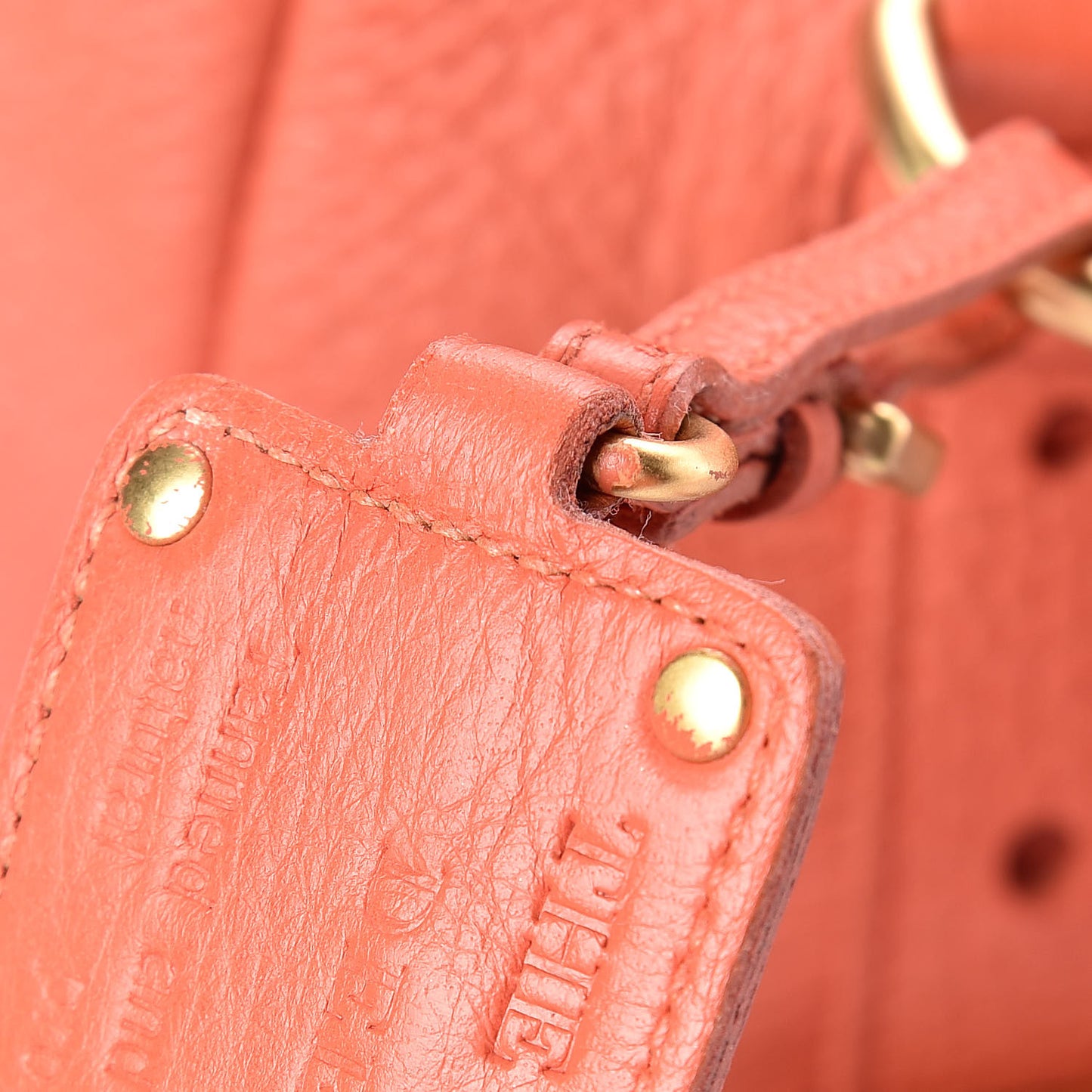 Cervo Antik Easy A Foldover Pushlock Satchel Corallo
