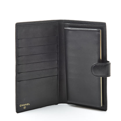 Chanel Caviar Timeless CC French Wallet Black 5 of 12