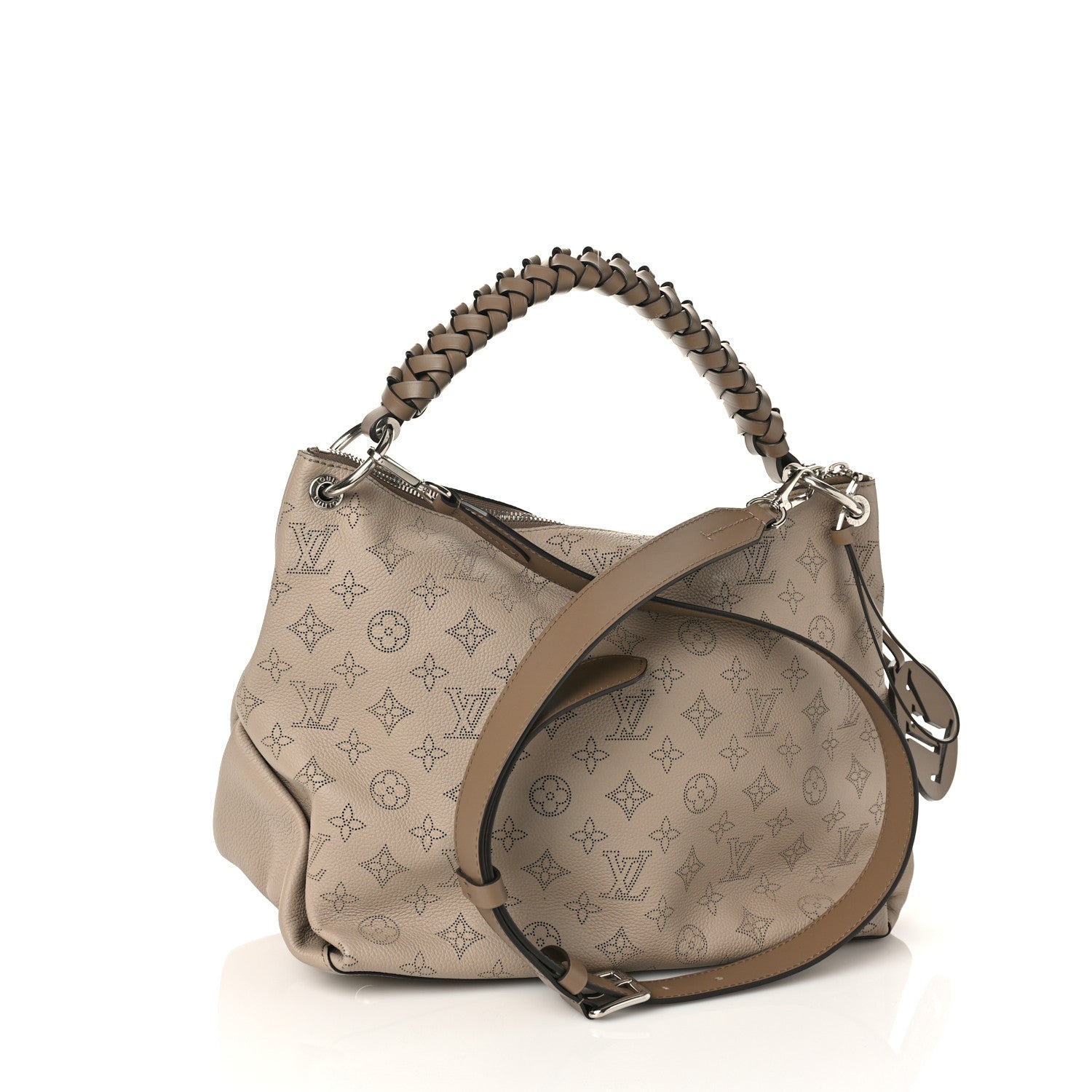 Louis Vuitton Mahina Beaubourg Hobo MM Galet 3 of 9