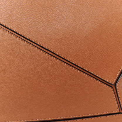 Loewe Calfskin Large Puzzle Bag Tan 8 of 12