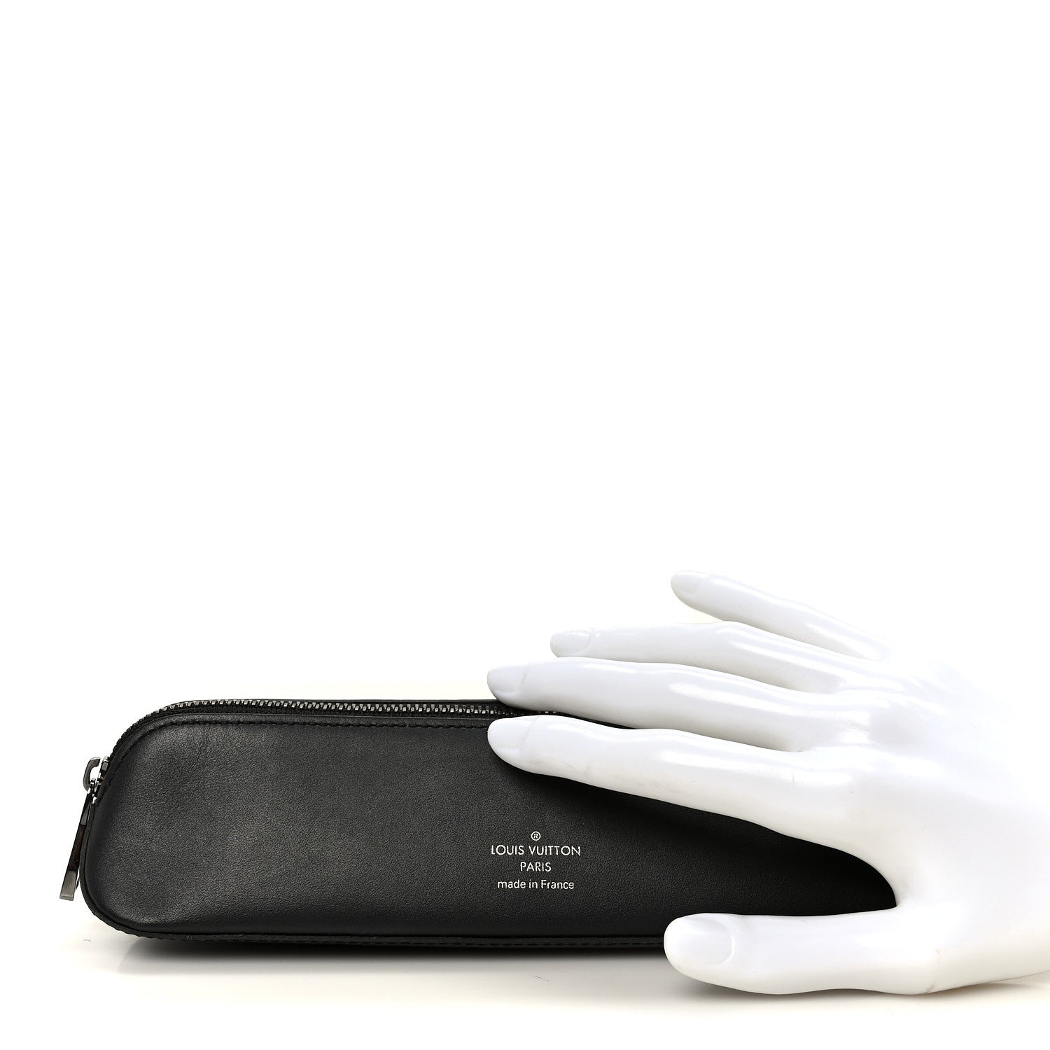 Louis Vuitton Monogram Eclipse Elizabeth Pencil Pouch Black 2 of 7