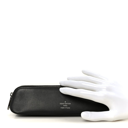 Louis Vuitton Monogram Eclipse Elizabeth Pencil Pouch Black 2 of 7