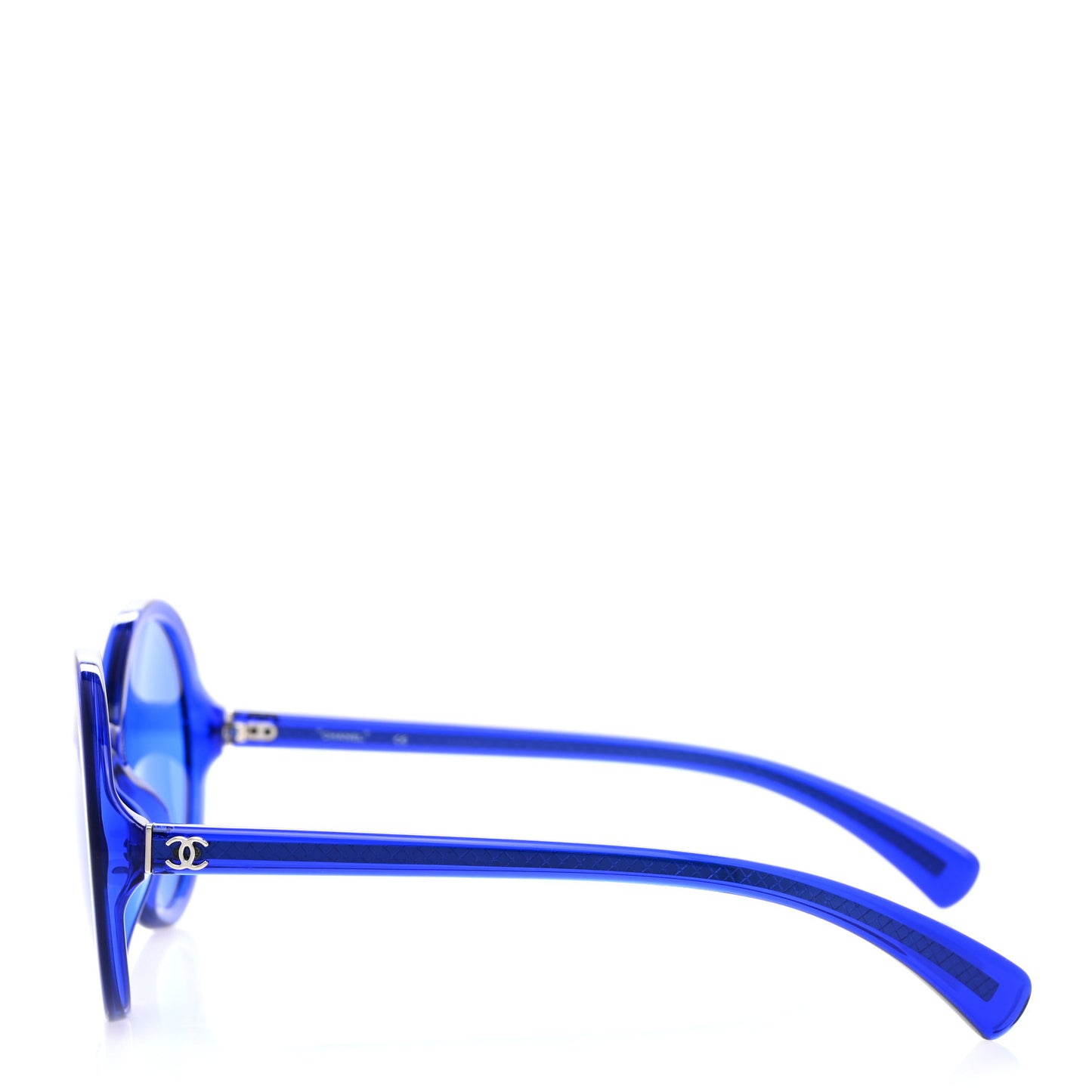 Acetate Round Sunglasses 71287A Blue
