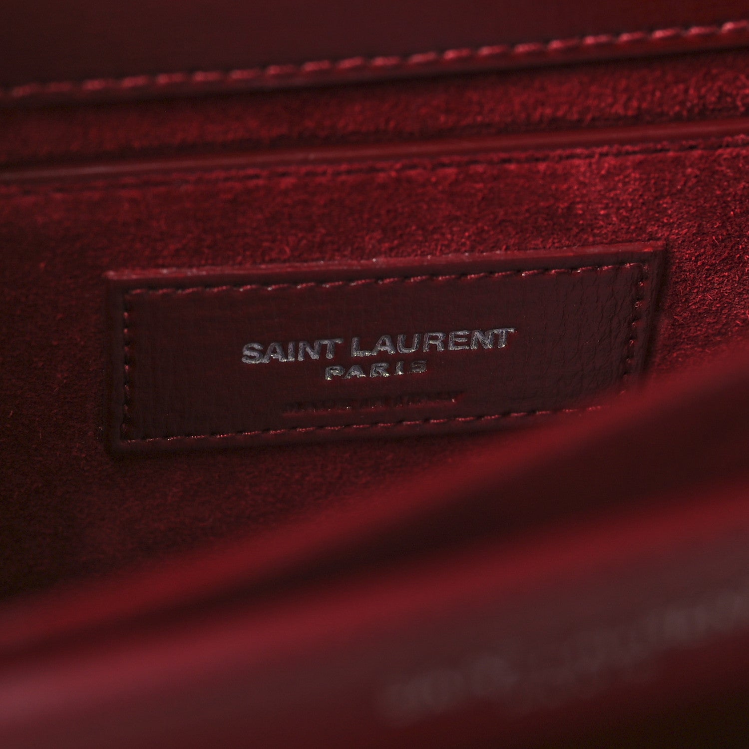 Saint Laurent Calfskin Medium Monogram Sunset Pallisandre 7 of 10