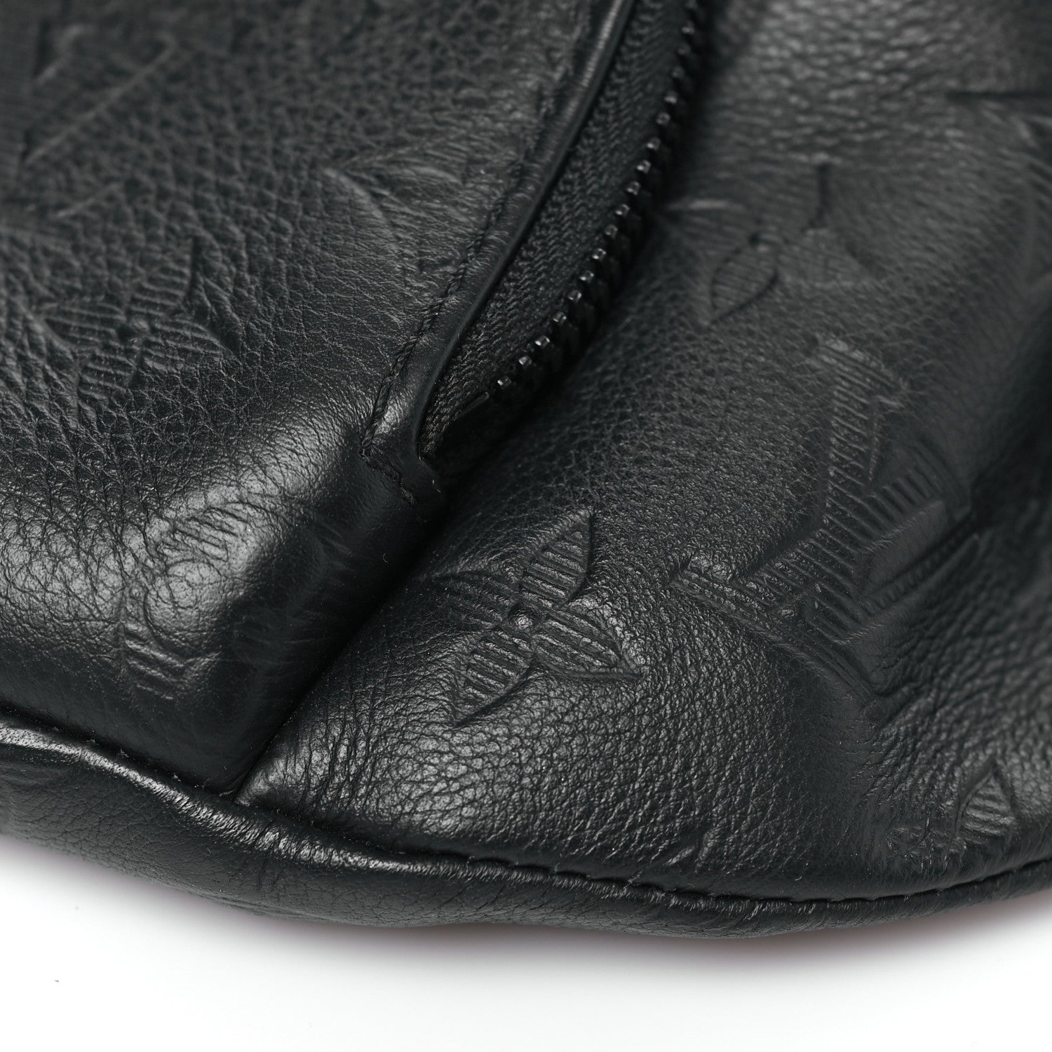 Louis Vuitton Calfskin Monogram Shadow Rush BumBag Black 9 of 9