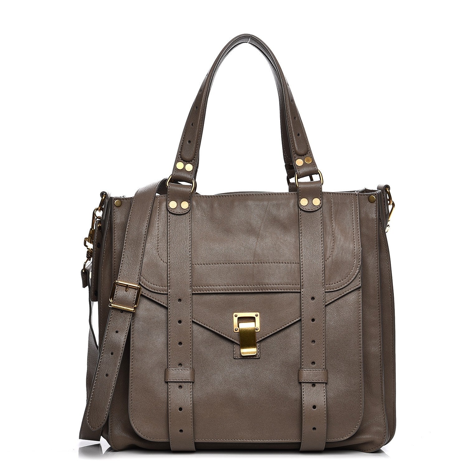 Proenza Schouler Lambskin PS1 Tote Smoke 1 of 9