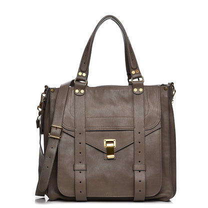 Proenza Schouler Lambskin PS1 Tote Smoke 1 of 9