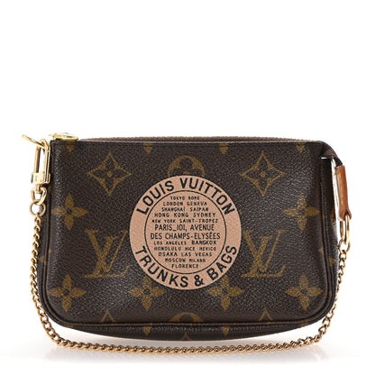 Louis Vuitton Monogram Complice Trunks and Bags Mini Pochette Accessories Beige 1 of 8