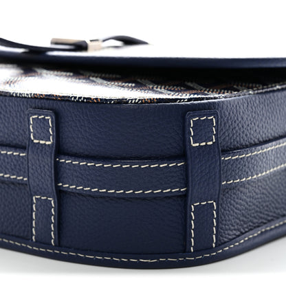 Goyard Goyardine Belvedere II PM Messenger Bag Navy 9 of 9