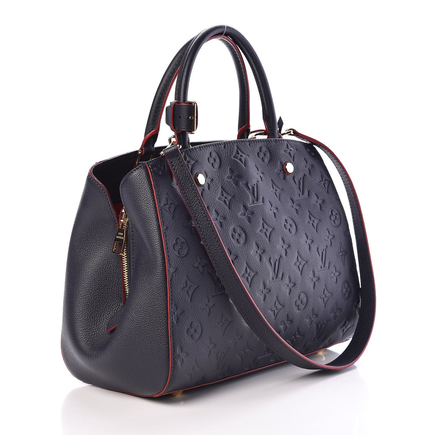 Empreinte Montaigne MM Marine Rouge