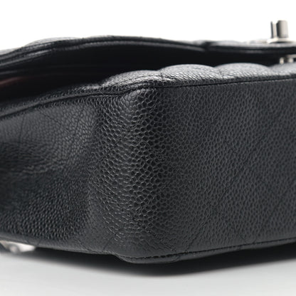 Chanel Caviar Quilted Medium Double Flap Black 8 of 9