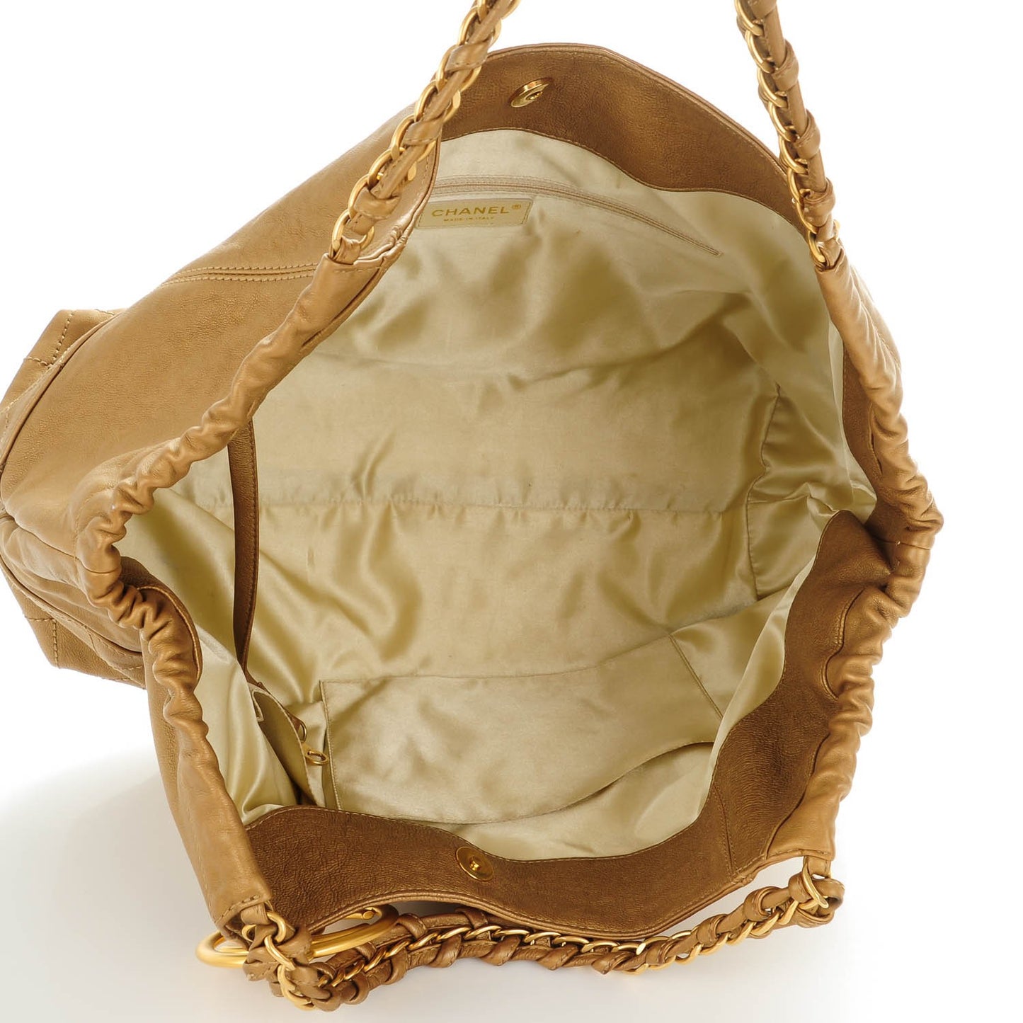 Calfskin Baby Coco Cabas Gold