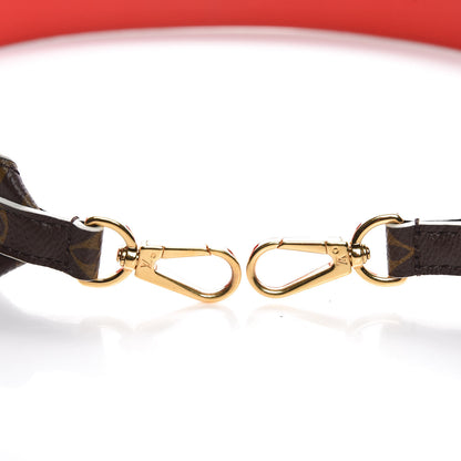 Louis Vuitton Monogram Bandouliere Shoulder Strap Red 5 of 6