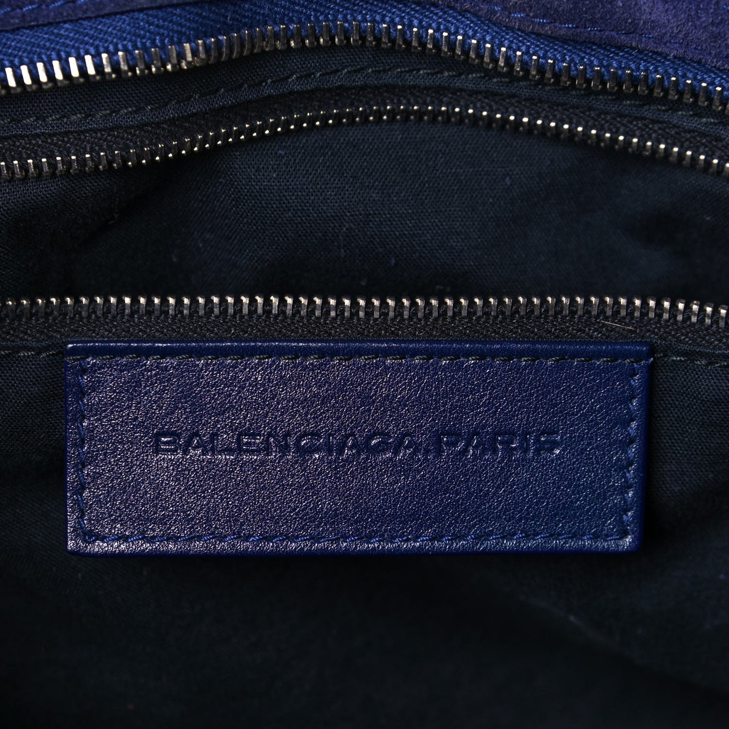 Baby Daim Suede Classic Hardware City Bleu Nuit
