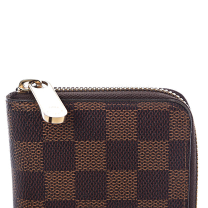 Louis Vuitton Damier Ebene Zippy Compact Wallet 8 of 11