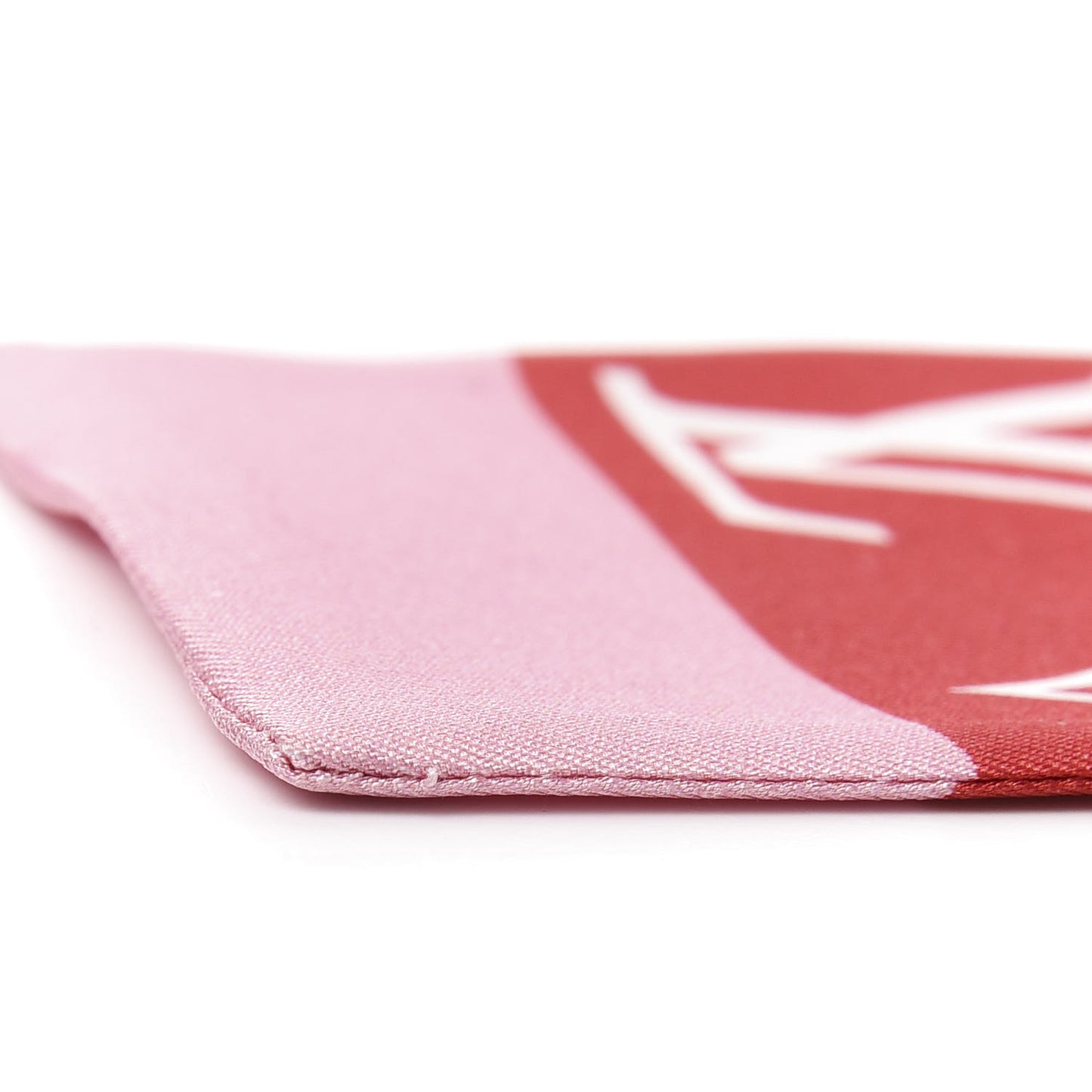 Silk Monogram Giant Confidential Bandeau Red