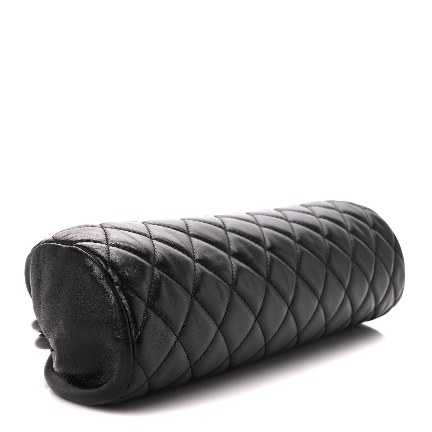 Lambskin Quilted Timeless Clutch Black