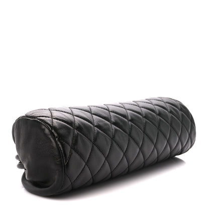 Chanel Lambskin Quilted Timeless Clutch Black 4 of 11