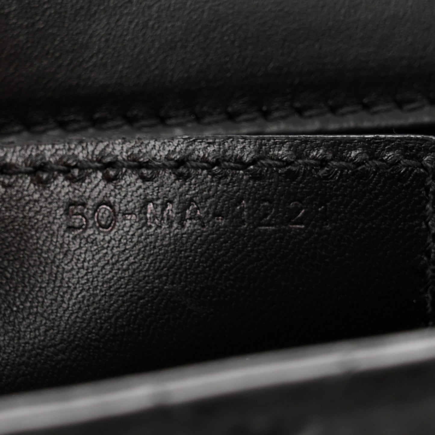 Calfskin Macrocannage Medium Caro Bag Black
