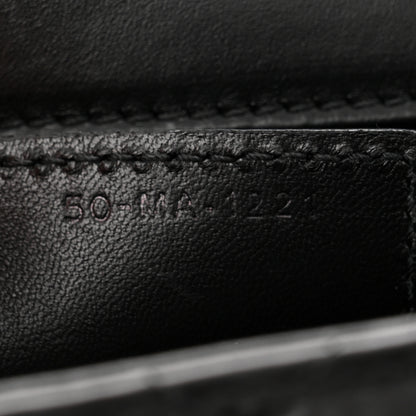 Christian Dior Calfskin Macrocannage Medium Caro Bag Black 7 of 11