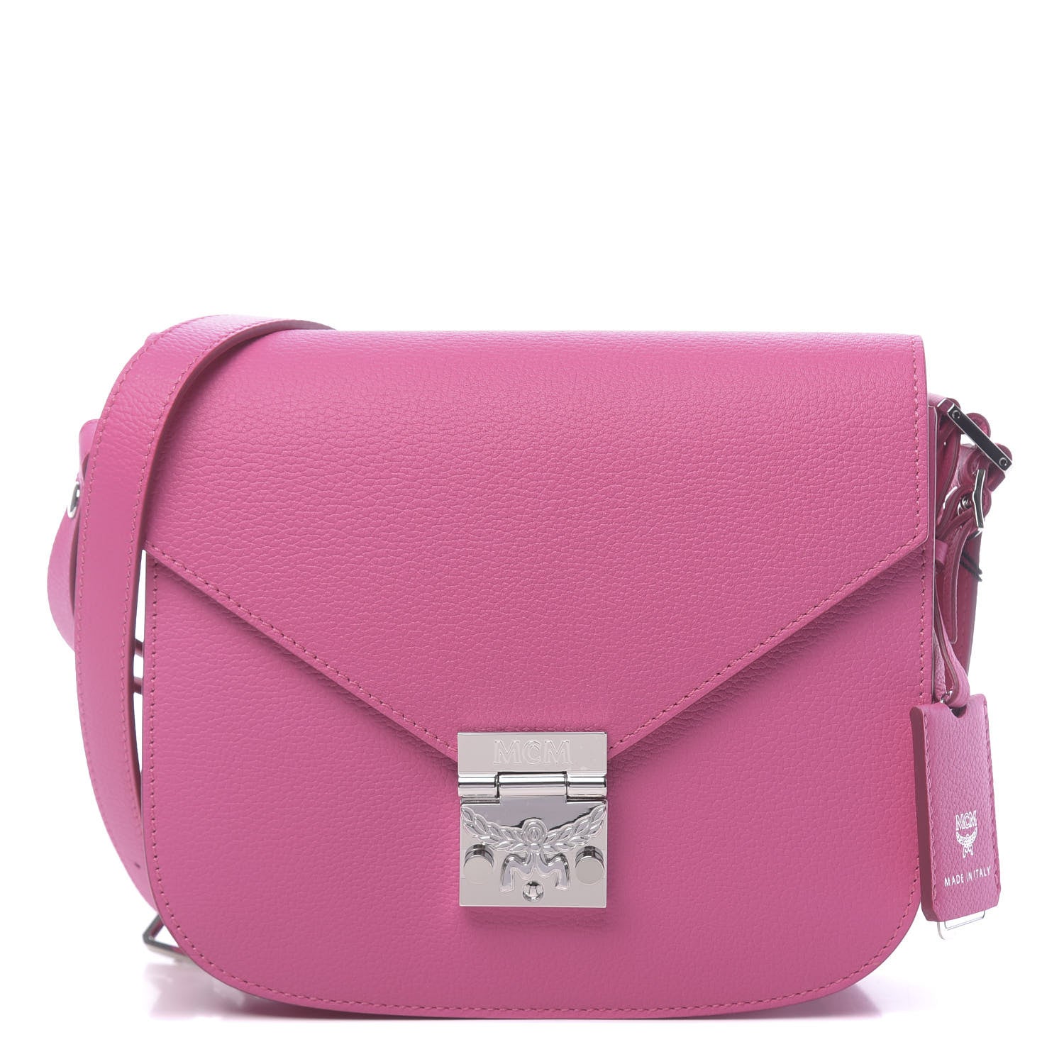 MCM Calfskin Patricia Small Crossbody Bag Sugar Pink 1 of 10