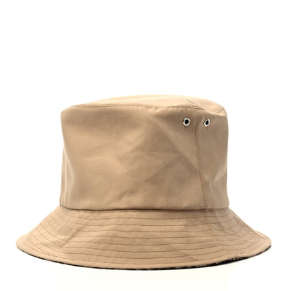 Christian Dior Polyester Cotton Oblique Teddy-D Brim Bucket Hat 57 Beige 2 of 4