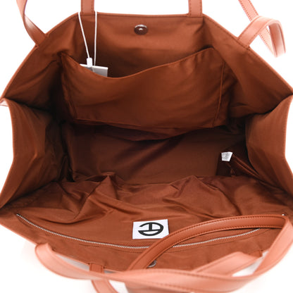 Telfar Vegan Leather Large Shopping Bag Tan 5 of 11