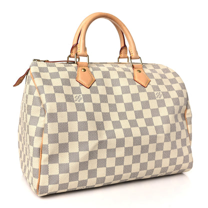 Louis Vuitton Damier Azur Speedy 30 3 of 10