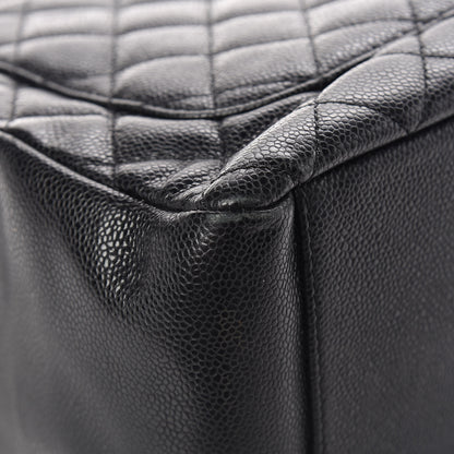 Chanel Caviar Quilted Grand Shopping Tote GST Black 12 of 13