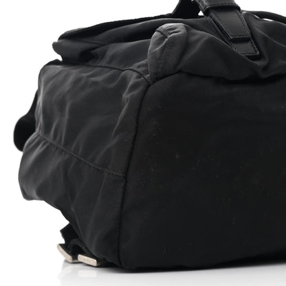 Prada Nylon Vela Medium Backpack Black 9 of 12