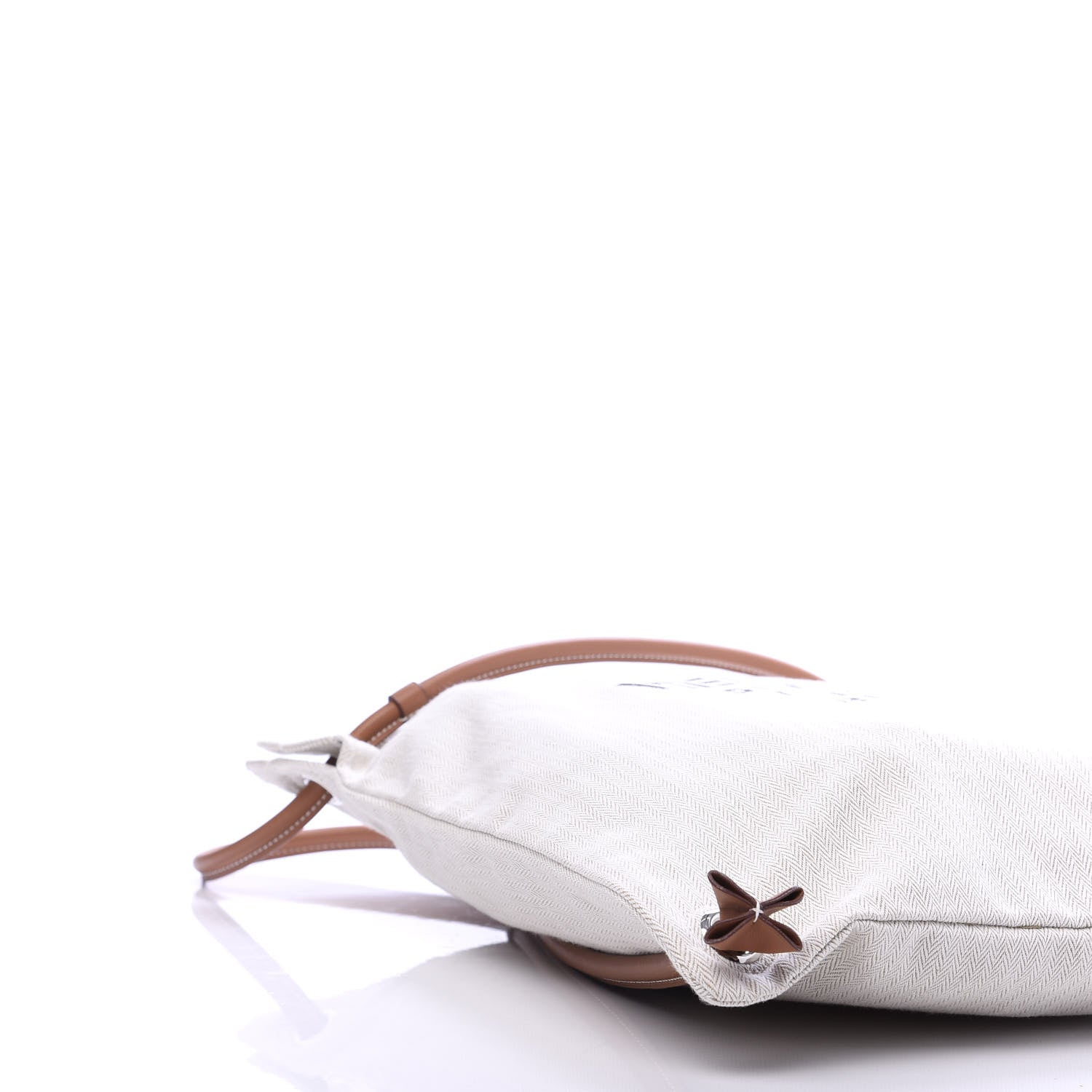 Hermes Toile Swift Maline Bag Gold Craie 6 of 9