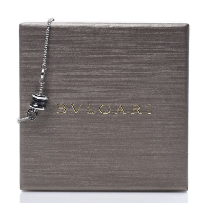 Bulgari Sterling Silver Black Ceramic Save the Children Bracelet SM 8 of 8