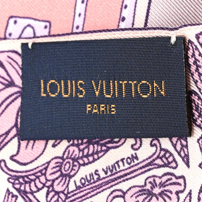 Louis Vuitton Silk Jeu De Louis BB Bandeau Pink 3 of 3