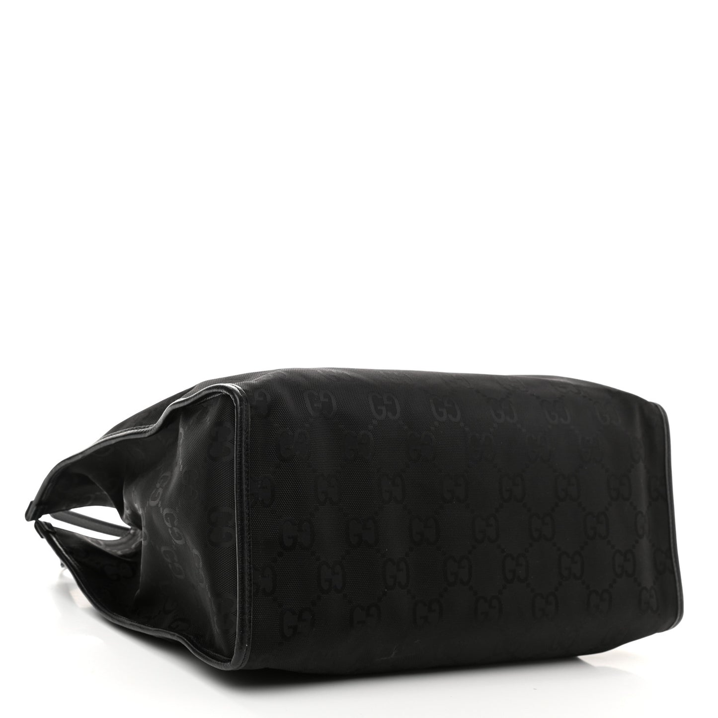 Econyl Nylon Monogram Large Off The Grid Tote Bag Black