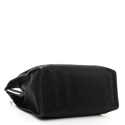 Gucci Econyl Nylon Monogram Large Off The Grid Tote Bag Black 4 of 10