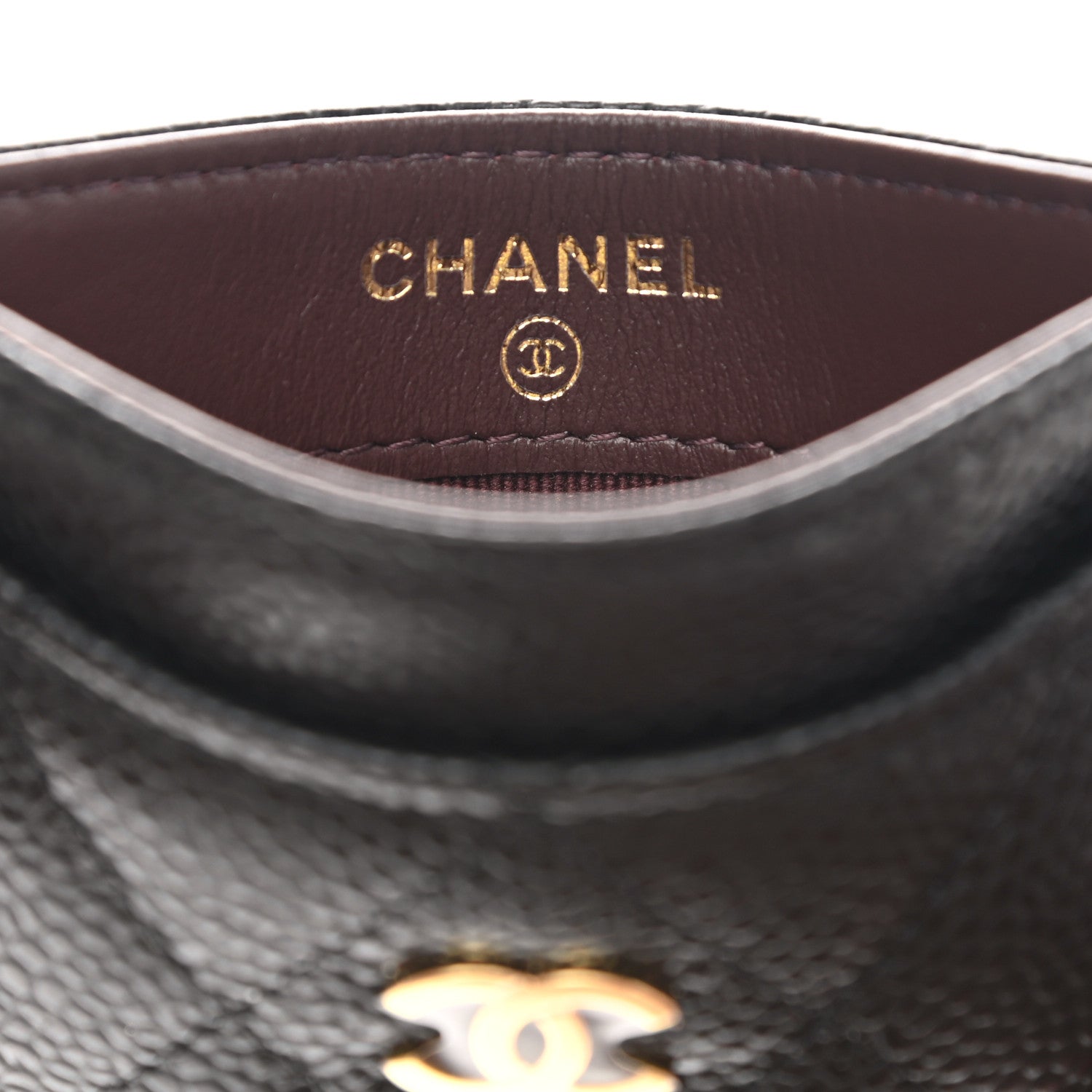 Chanel Caviar Quilted Card Holder Black 6 of 9