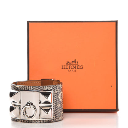 Hermes Lizard Collier De Chien CDC Bracelet S Ombre 7 of 7