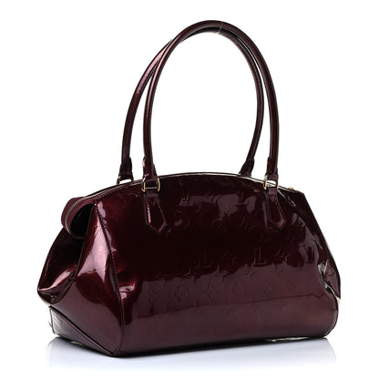Louis Vuitton Vernis Sherwood GM Rouge Fauviste 3 of 8