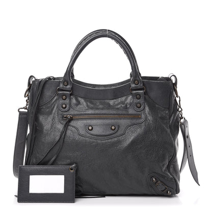 Balenciaga Agneau Classic Hardware Velo Anthracite 1 of 12
