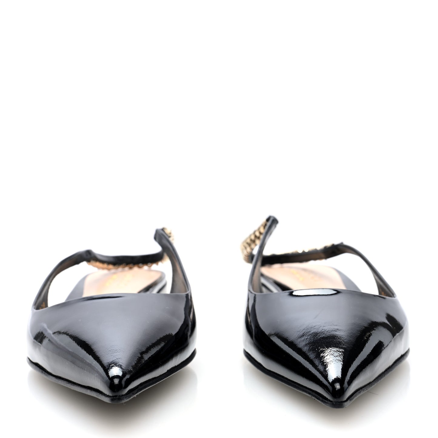 Patent Signoria Ballet Slingback Ballet Flat 37.5 Black
