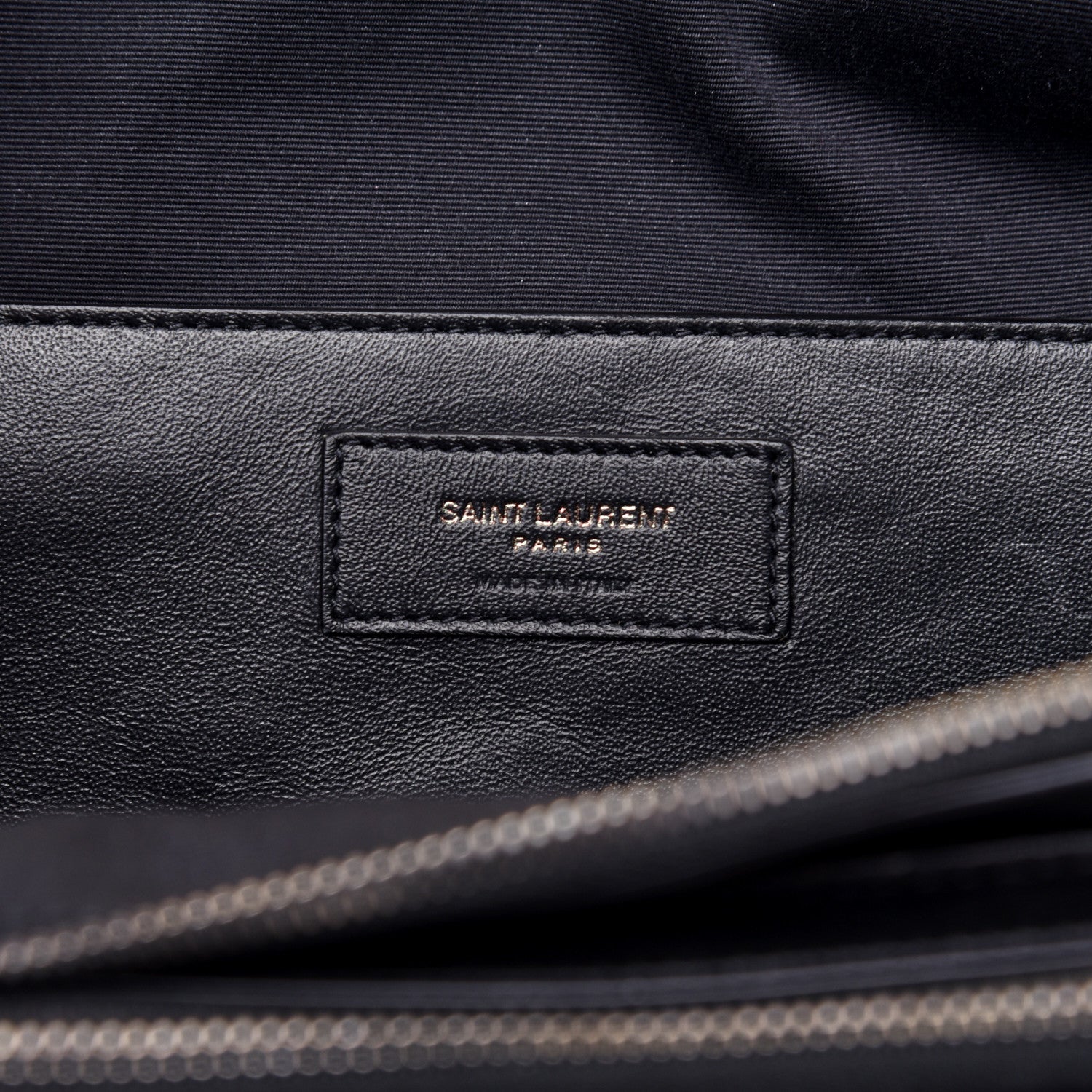 Saint Laurent Lambskin Subway Belt Bag Black 8 of 11