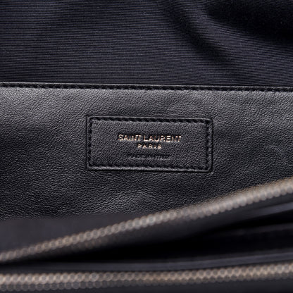 Saint Laurent Lambskin Subway Belt Bag Black 8 of 11