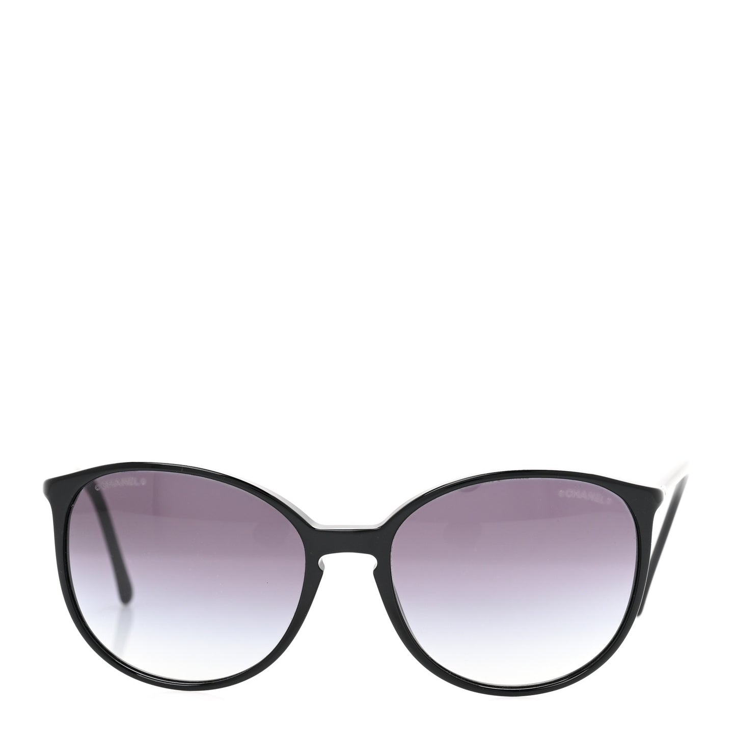 Acetate Round Sunglasses 5278 Black