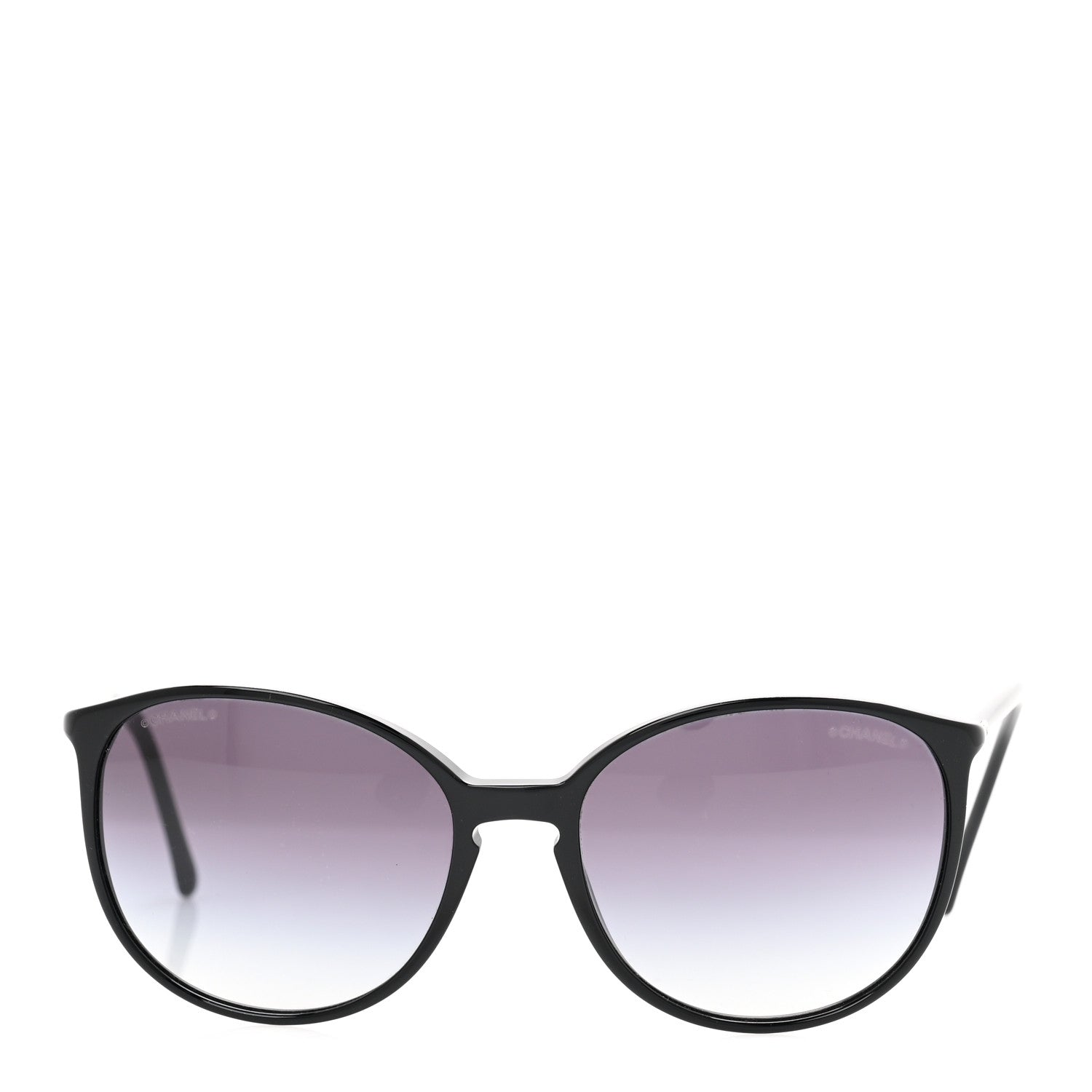 Chanel Acetate Round Sunglasses 5278 Black 2 of 8