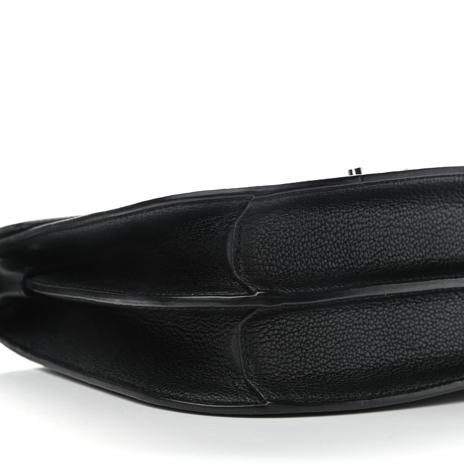MCM Grained Calfskin Patricia Park Avenue Crossbody Bag Black 5 of 9