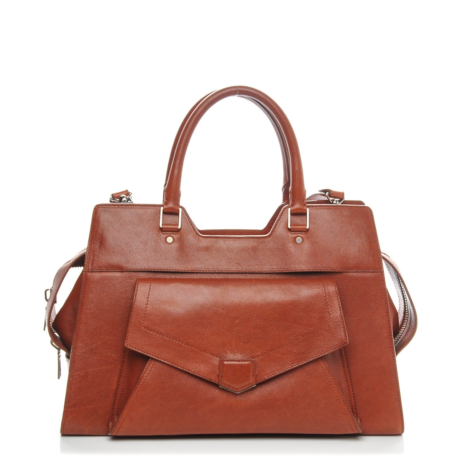 Proenza Schouler Buffalo Small PS13 Satchel Rose 1 of 6