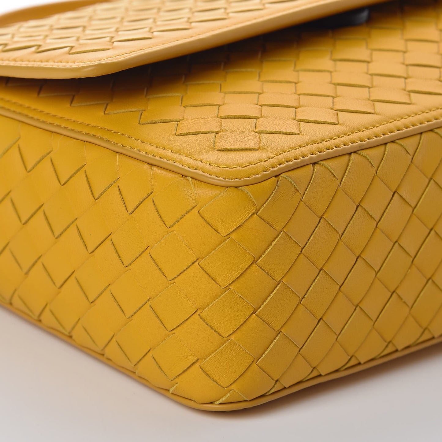 Nappa Intrecciato Alumna Bag Butterscotch